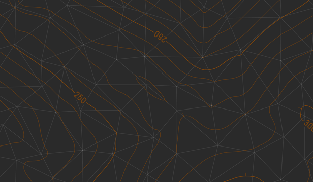 Criação de linhas de contorno e seus elementos